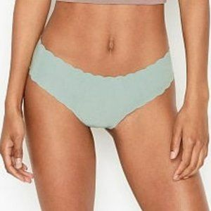 SEXY ILLUSIONS BY VICTORIA'S SECRET No-Show Cheeky Panty; Sage Dust; M